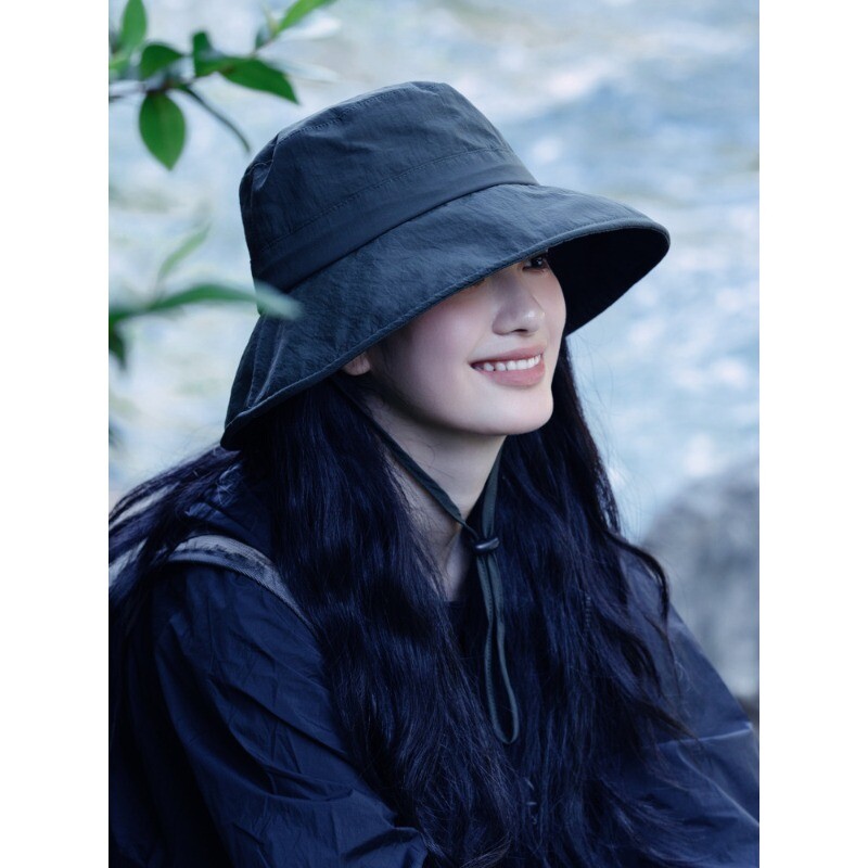 2026新款帽子女款户外防晒帽登山夏季渔夫帽遮阳帽防紫外线太阳帽图片