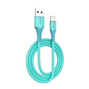 快冲冲适用苹果手机数据线蓝色1.0米1条装