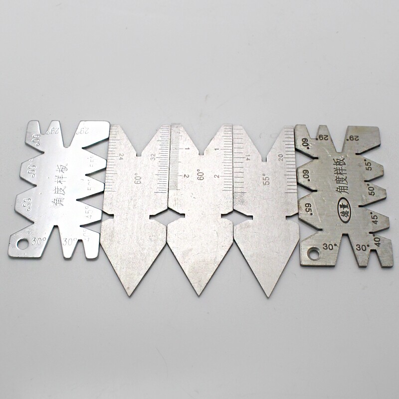 螺纹车刀量规美标公制ISO60度角度样板英制惠氏55度中心规US