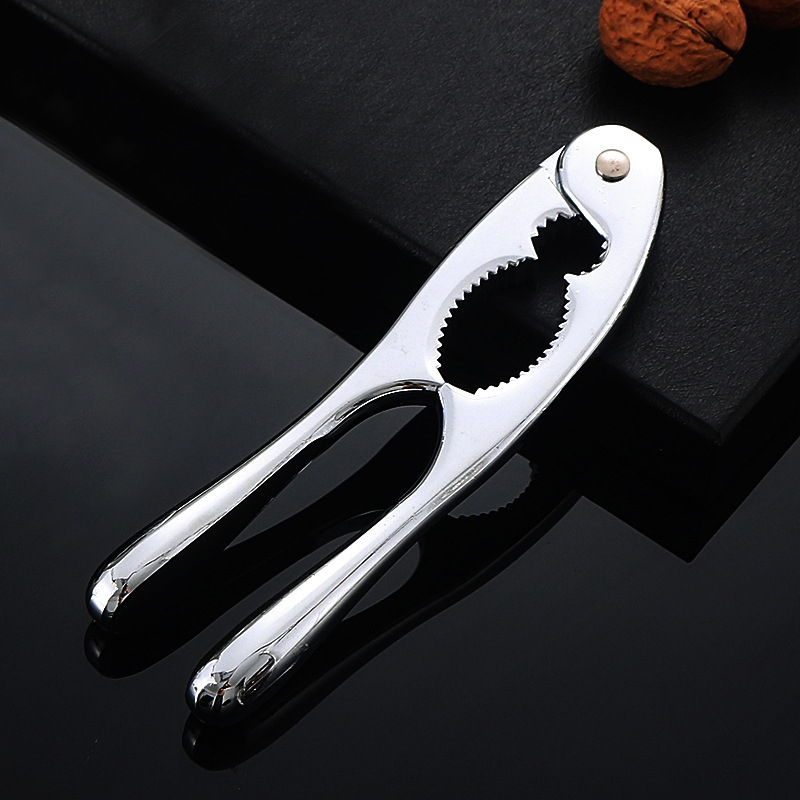 锌合金核桃夹 山核桃夹坚果钳子坚果夹蟹钳夹剥壳夹厨房小工具