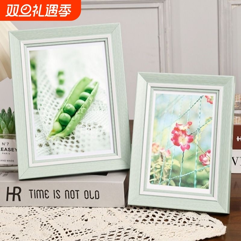 相框摆台6六寸7七8八婚纱照片挂墙A4相册框架12全家福摆件5高