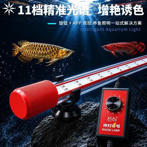 神灯1号龙鱼灯增艳超亮三基色