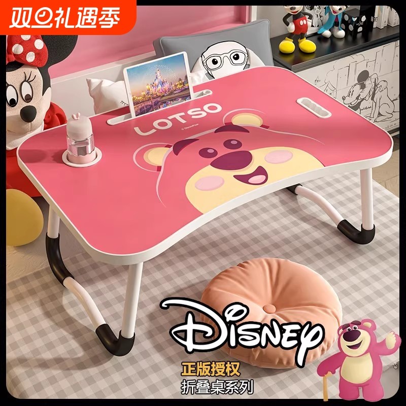 床上小桌子可折叠卧室飘窗桌家用懒人餐桌神器宿舍桌子坐地上铺小桌板