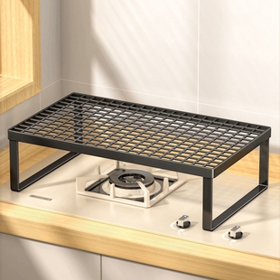 厨房煤气灶盖板电磁炉支架锅架子底座置物架燃气灶托架加高免安装