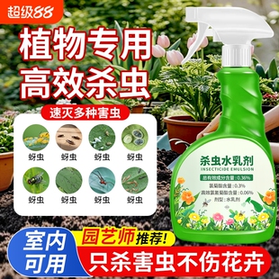 杀虫剂花卉植物室内花杀虫药通用除虫药剂花草月季花病虫害常用药