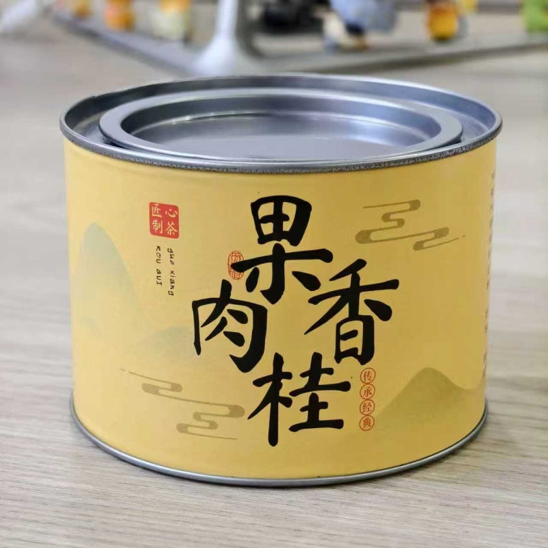 果香肉桂2025新茶正宗浓香型茶叶乌龙茶岩茶果香浓郁茶叶罐装