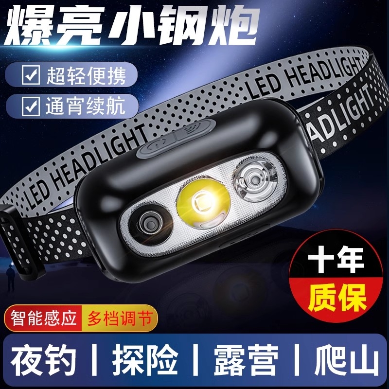 强光充电led头灯|超2000次加购