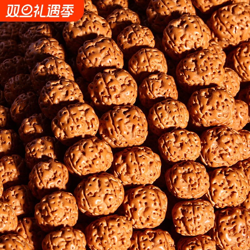 树王小金刚菩提手串双龙核桃原籽文玩盘玩念珠男108佛珠手持手链