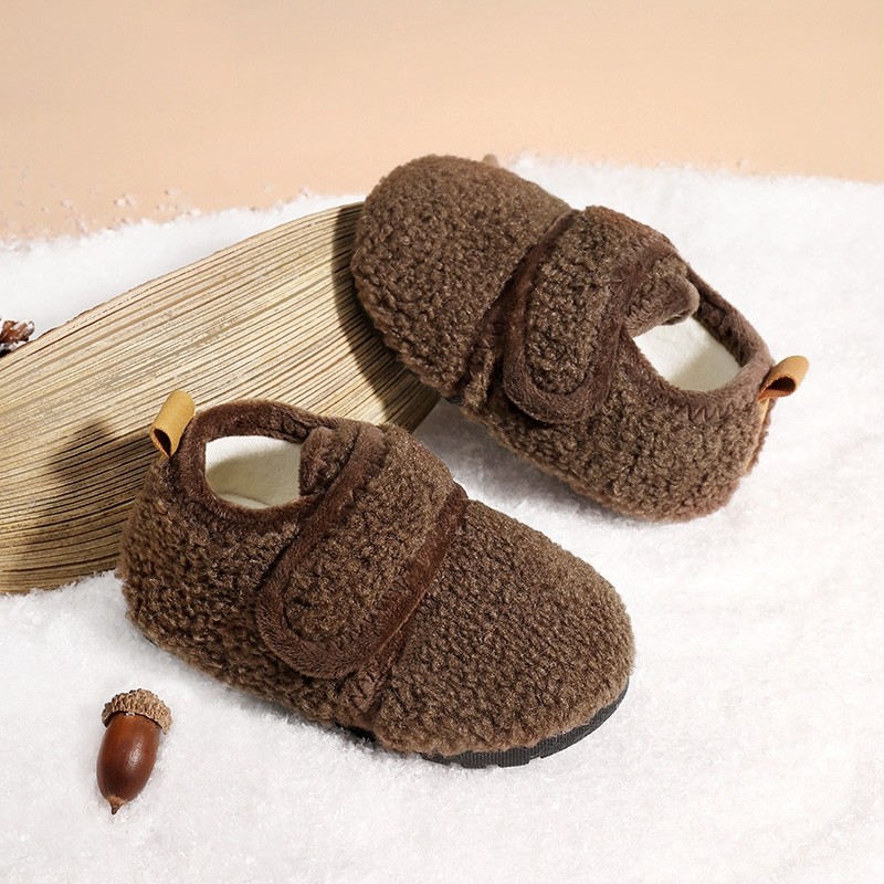 儿童棉拖鞋冬季男童家居鞋室内鞋宝宝小孩地板鞋秋冬女童2025新款