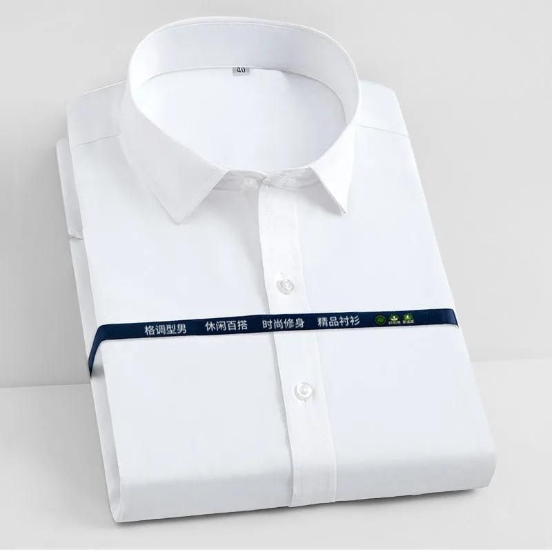 男士长袖衬衣秋季42棉职业装衬衫工装斜纹上班易打理内搭通勤制服