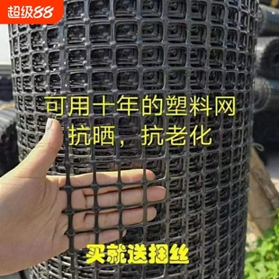 围栏网塑料养殖网拦鸡鸭鹅家用栅栏圈山圈地隔离防护围网圈玉米网