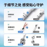 120W Android data cable usb charger cable, suitable for fast charging of Huawei, OPPO, Xiaomi, Redmi, vivo, Honor and Samsung mobile phones. Thick copper core, old model trapezoidal interface, small port Micro USB thumbnail 3