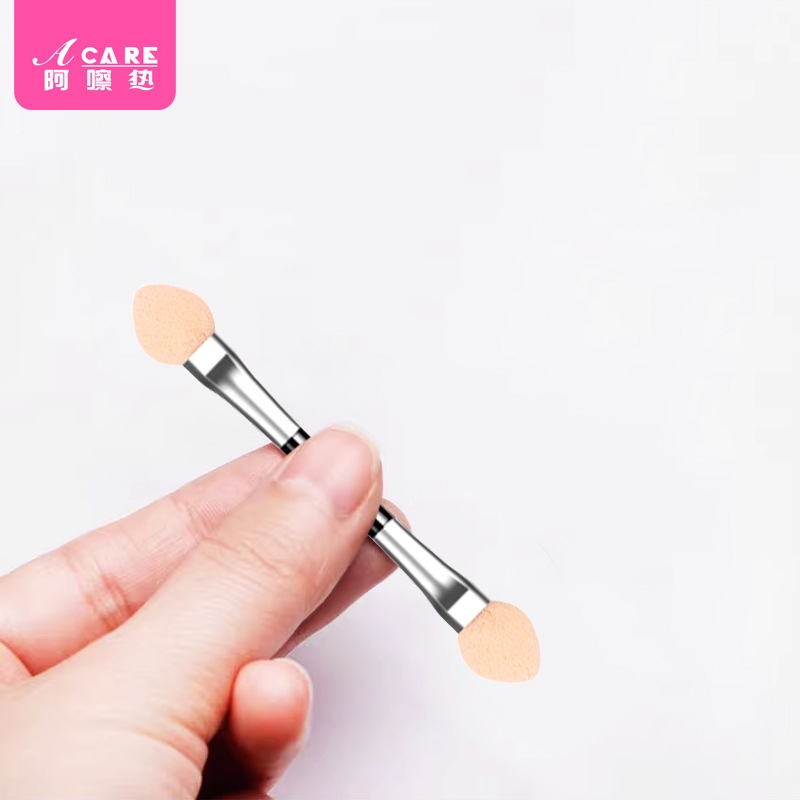 眼影刷BA1sn0-双头眼影棒海绵棒一次性化妆工具眼部化妆刷多规