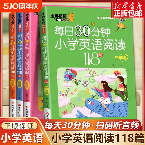 小学英语阅读118篇|448人收藏