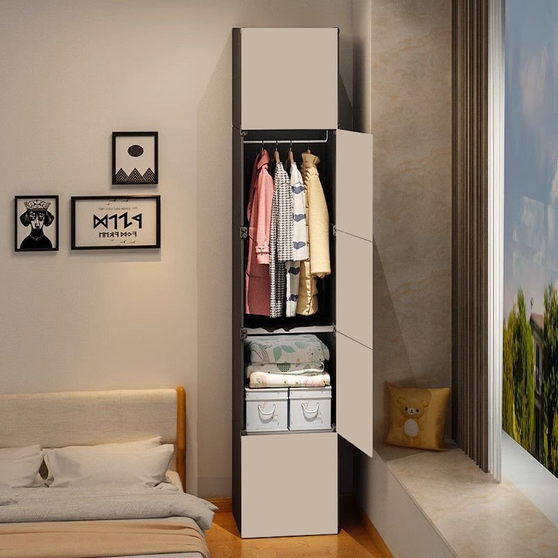 衣柜家用卧室现代简约小户型出租房用大容量储物柜儿童耐用收纳柜