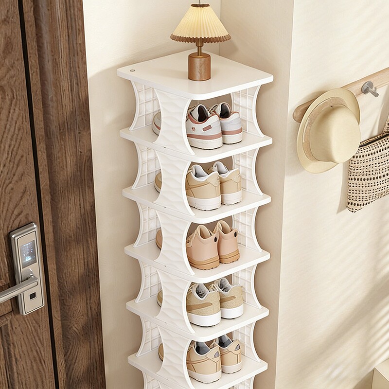 简易鞋架家用门口多层小窄鞋子收纳神器出租屋用省空间入户放鞋柜