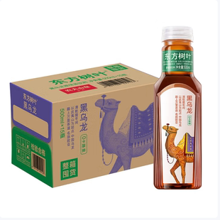 农夫山泉东方树叶无糖茶饮料500ml整箱乌龙茉莉花茶