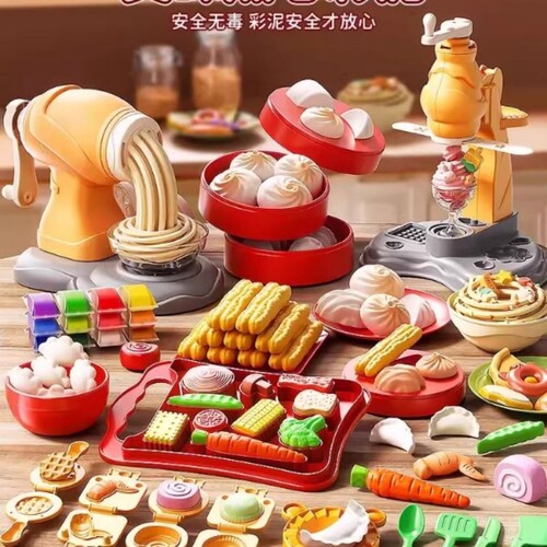 超轻粘土彩泥橡皮泥无毒儿童食品小学生专用级袋装黏土冰淇淋蛋糕