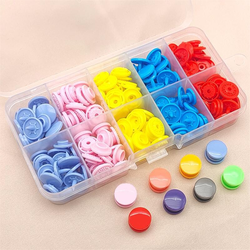 FAA塑料四合扣童装箱包T3T5T8扣子宝宝衣服暗扣子母扣隐形纽