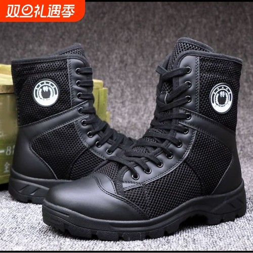黑色高筒作战靴|超2000次加购