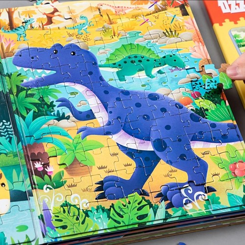 儿童磁力拼图3到6岁男孩女孩益智