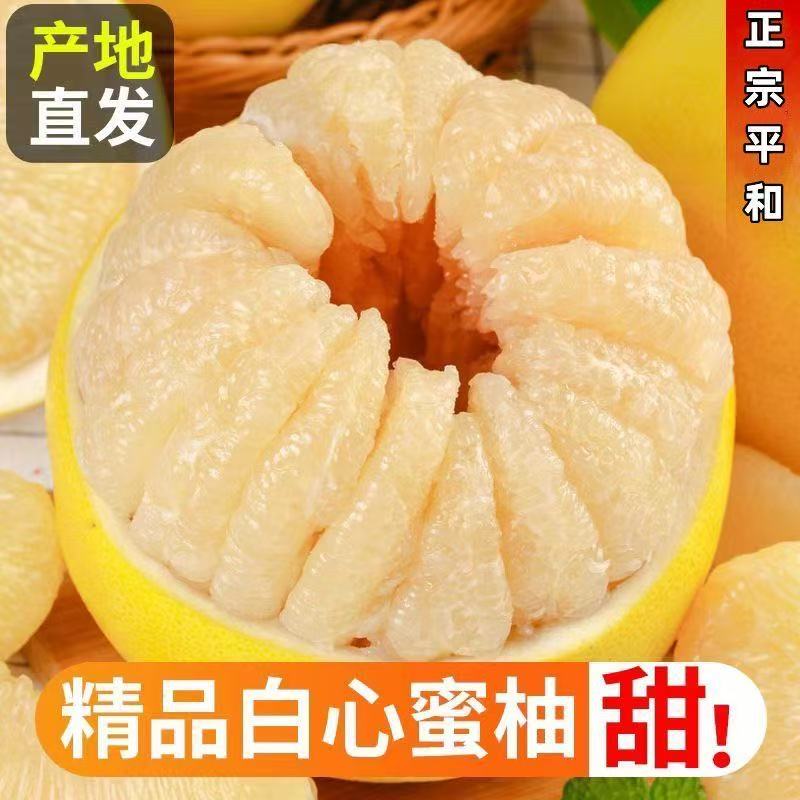 正宗白心柚子礼盒装蜜柚糖心当季新鲜水果白心密柚非三红柚子