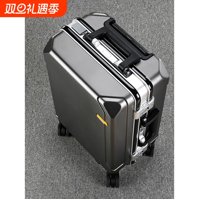 不莱玫巧克力万向轮铝框时尚行李箱韩版学生拉杆箱男女密码旅行箱