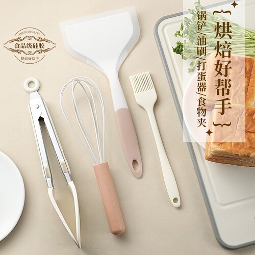 硅胶煎铲家用玉子烧铲子不粘锅炒菜锅铲烙饼煎蛋鱼耐高温多规格起