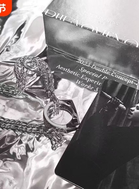 蔡徐坤专辑主题印象项链周边潮流小众时尚简约送闺蜜女友生日礼物