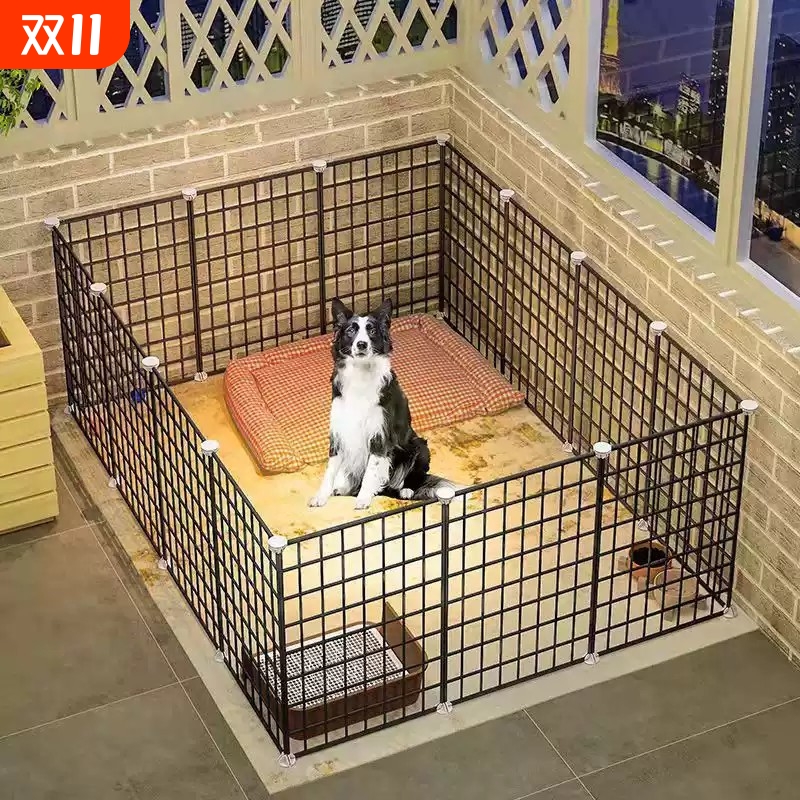 狗狗围栏式家用室内宠物栅栏泰迪比熊柯基吉娃娃小型犬门栏狗笼子