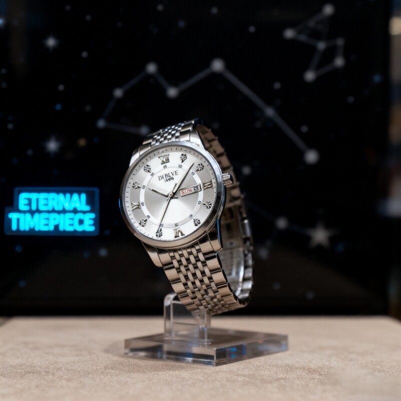 老人手表男士爸爸女款情侣表防水老年人学生石英表男款非机械表礼