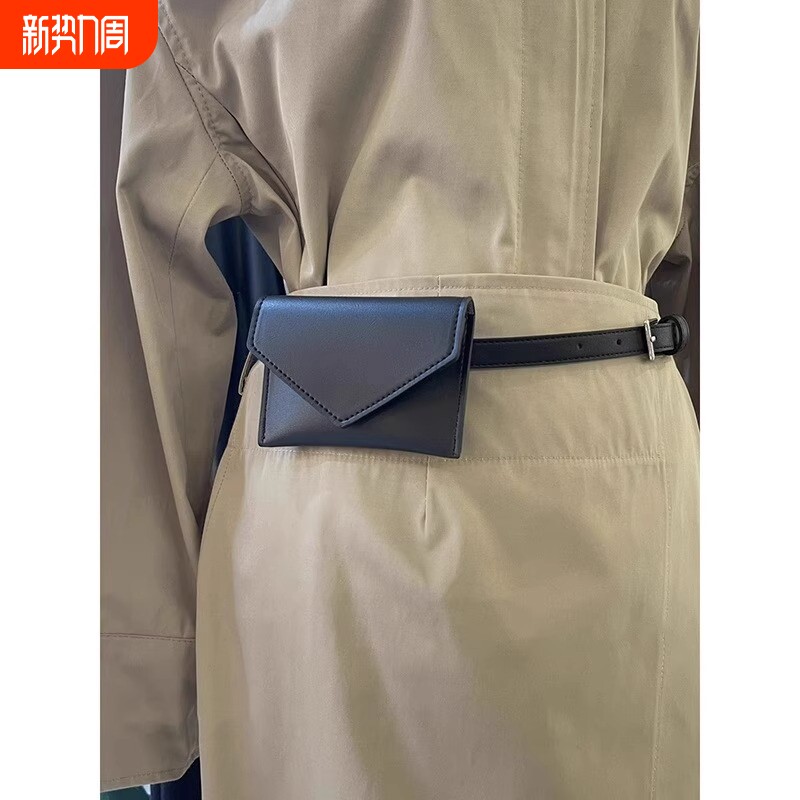 腰包小巧2025女士潮夏天可爱工作新款mini百搭装饰腰带零钱钥