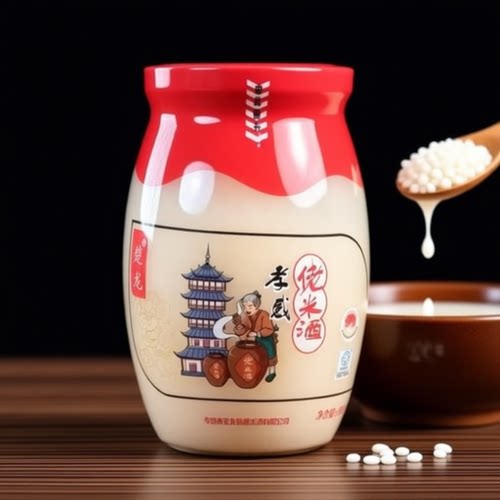 孝感米酒醪糟酒酿月子甜品