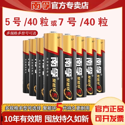 南孚电池聚能环5代碱性电池