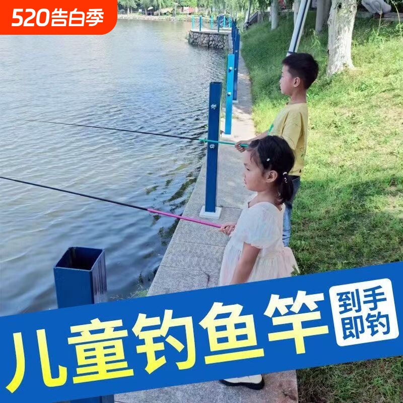 超硬新手短节溪流竿渔具套装钓鱼杆特价鱼竿玻璃钢钓鱼竿手竿超轻