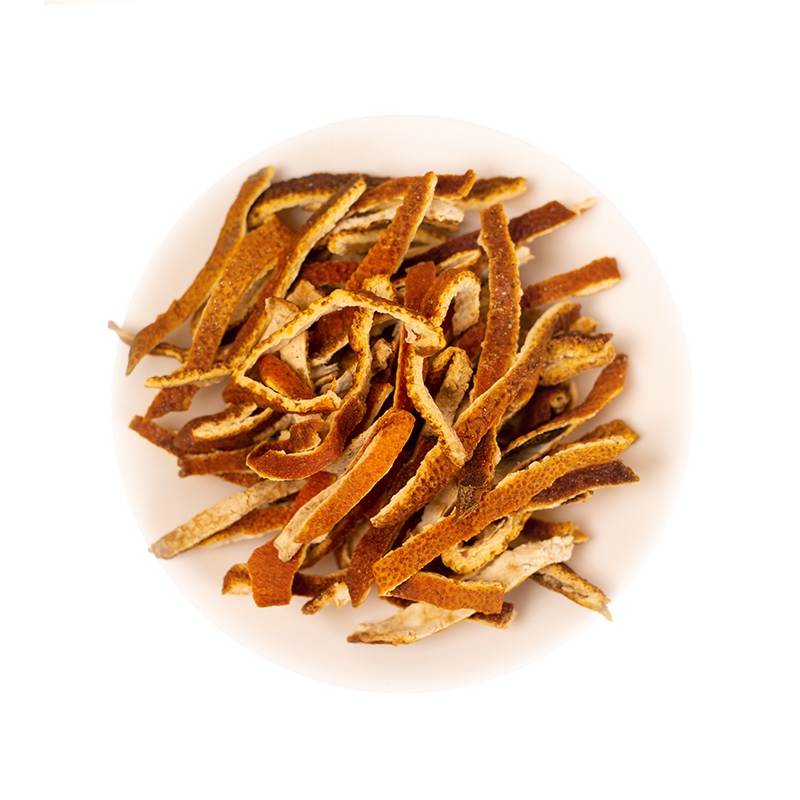 老陈皮中药材去皮无添加泡水煲汤官方旗舰店药厂出品保效山楂