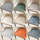 高档马蹄形防滑坐垫 防滑椅垫凳垫U型座垫 轻奢现代简约北欧薄款