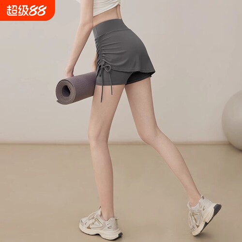 瑜伽服女收腹提臀运动短裤健身裤