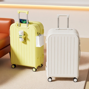 锁大容量收纳充电 行李箱拉杆箱结实耐用旅行箱登机密码 密码 箱新款