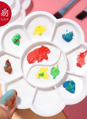 水彩/固体AB1sn0-颜料工具初学者调色盘美术生绘画水粉考试