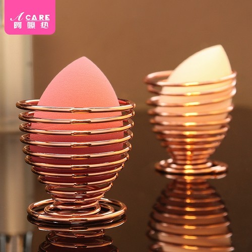 收纳架/美妆蛋BA1vq0-粉扑支架镂空透气置物架彩妆蛋托架