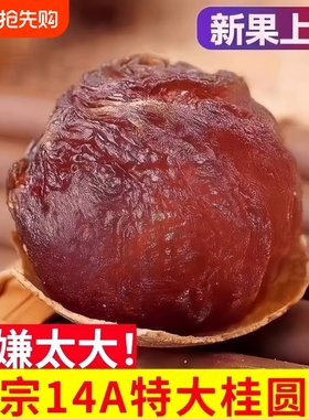 龙眼干桂圆干特级14A大果菌2025新货500g*3斤莆田带壳新鲜年货节