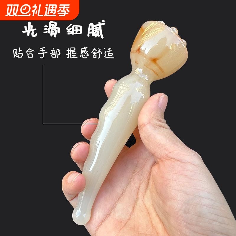 莲蓬头拨筋棒按摩器眼部脸部刮痧面部美容工具全身疏通经络刷点穴