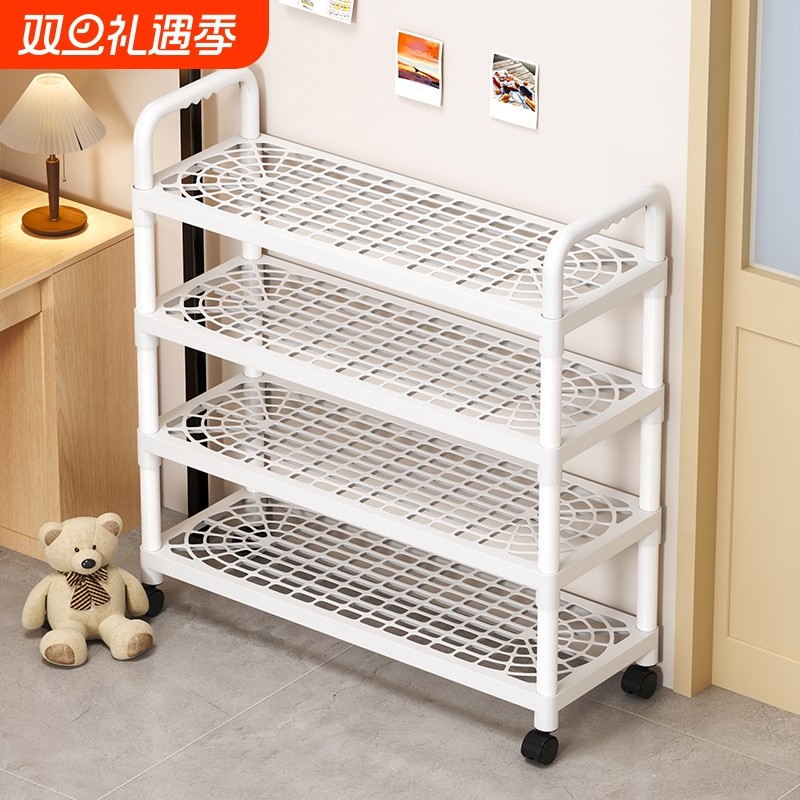 鞋架鞋柜多层家用门口简易可移动多功能置物架宿舍桌下鞋子收纳架