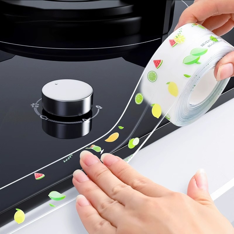 美缝贴水槽边缘防水贴防霉厨房灶台封边挡水条卫生间马桶缝隙自粘