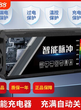 电动车充电器电瓶48v12ah60v20a72v适用于爱玛雅迪三轮铅酸石墨烯