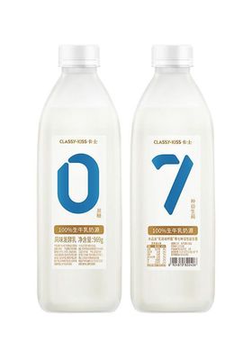 卡士0蔗糖酸奶007家用969g*2瓶 早餐低温酸奶7种益生菌风味发酵乳