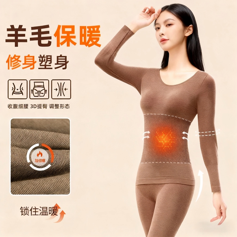 创实惠羊毛发热内衣|124人收藏