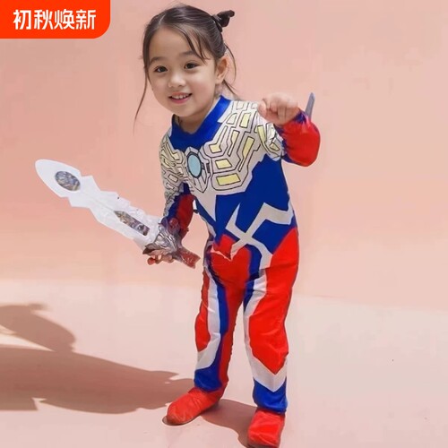 迪迦奥特超人成人cos连体演出服