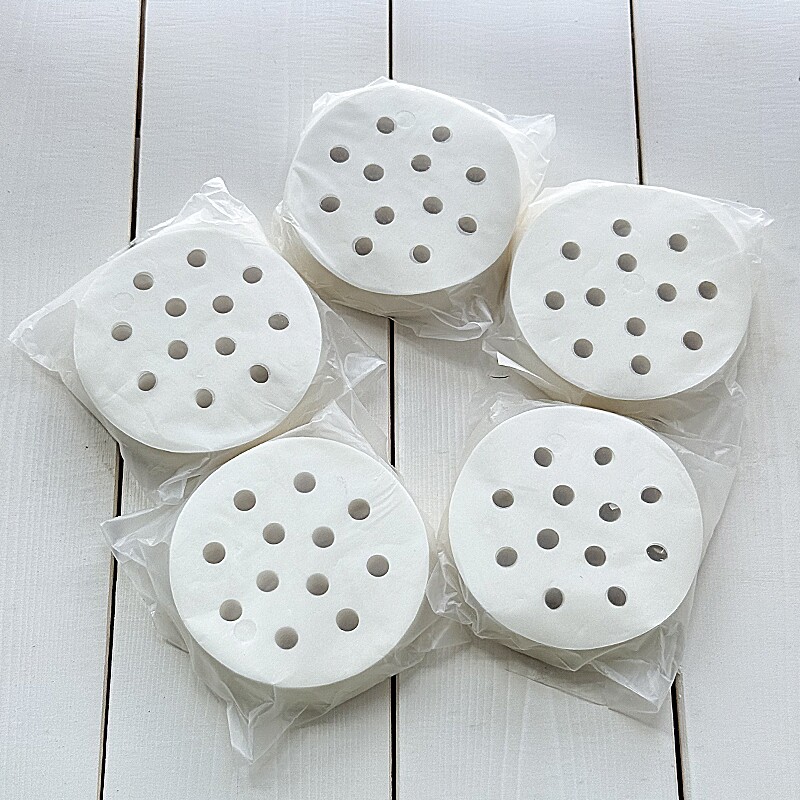 一次性家用食品级不沾蒸锅油纸蒸笼布蒸笼纸不粘圆形包子馒头纸垫